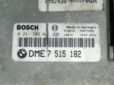 Second-hand car spare part ecu engine control for bmw serie 3 compact (e46) n42b18ab oem iam references 0261209001  7516201