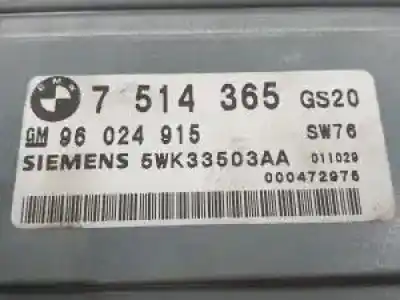 Second-hand car spare part automatic gearbox control unit for bmw x5 (e53) m57d30 oem iam references 96024915  5wk33503aa