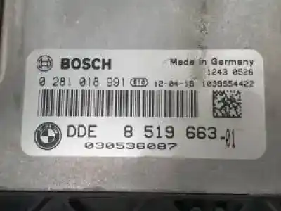 Second-hand car spare part ecu engine control for mini roadster (r59) n47c20a oem iam references 0281018991  030536087