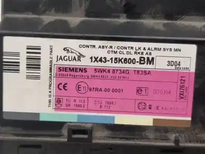 Second-hand car spare part electronic module for jaguar x-type i (x400) 2.5 v6 a las 4 ruedas oem iam references 1x4315k600bm  
