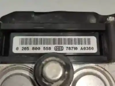 Pezzo di ricambio per auto di seconda mano abs per renault grand modus k9kt7 riferimenti oem iam 0265800558  0265232075