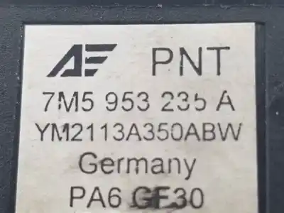 Piesă de schimb auto la mâna a doua avertizare pentru ford galaxy (vy) e5sa referințe oem iam 7m5953235a  