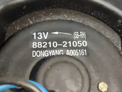Автозапчастина б/у електро вентилятор для ssangyong kyron d/d20dt посилання на oem iam 8821021050  