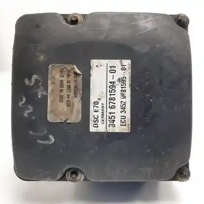 Peça sobressalente para automóvel em segunda mão abs por bmw x5 (e70) m57306d3 referências oem iam 3451678159401  0265960300