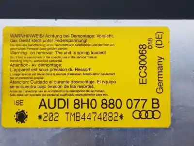 Автозапчасти б/у правая боковая подушка безопасности за audi a4 cabrio (8h) bfb ссылки oem iam 8h0880077b  