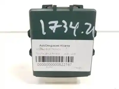 Pezzo di ricambio per auto di seconda mano MODULO ELETTRONICO per LEXUS RX (MCU/GSU/MHU3)  Riferimenti OEM IAM 8597048020  