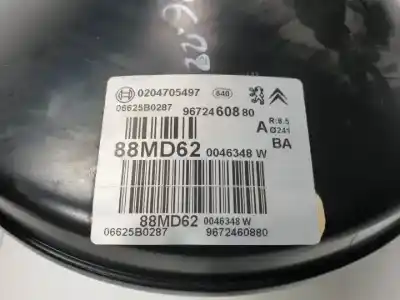 Автозапчастина б/у гальмівний серво для citroen c3 9hpdv6ated4 посилання на oem iam 9672460880  