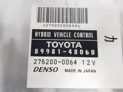 Second-hand car spare part ecu engine control for lexus rx (mcu/gsu/mhu3) 3mzfe oem iam references 2752000064  