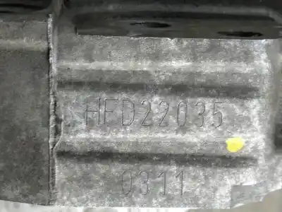 Автозапчастина б/у коробка передач для audi a4 cabrio (8h) bfb посилання на oem iam hfd  5 velocidades