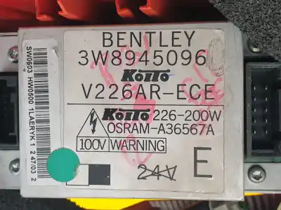 Peça sobressalente para automóvel em segunda mão farolim traseiro direito por bentley continental coupé (3w_, 393) 6.0 gt referências oem iam 3w8945096 226200w v226arece 