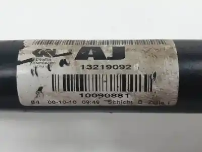Recambio de automóvil de segunda mano de transmision delantera izquierda para opel insignia berlina a20dth referencias oem iam 13219092  