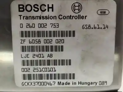 Second-hand car spare part automatic gearbox control unit for jaguar xj ac.kb.9hp oem iam references 0260002753  