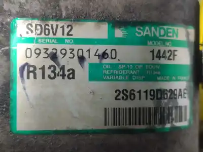 Recambio de automóvil de segunda mano de compresor aire acondicionado para ford fiesta (cbk) ambiente referencias oem iam 2s6119d629ae  sd6v12