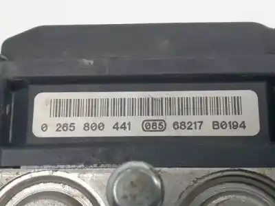 Peça sobressalente para automóvel em segunda mão abs por peugeot 107 cfa referências oem iam 0265231579  