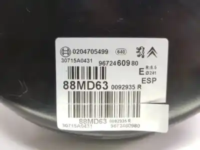 Автозапчастина б/у гальмівний серво для citroen ds3 5fs посилання на oem iam 9672460980  30715a0431