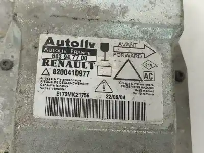 Автозапчастина б/у блок управління подушками безпеки для renault laguna ii (bg0) f9q750 посилання на oem iam 603947700  