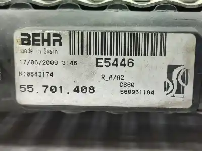 İkinci el araba yedek parçası su radyatörü için opel corsa d z12xep oem iam referansları 55701408 560961104 