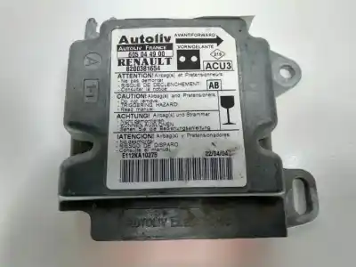 Pièce détachée automobile d'occasion BOITIER DE COMMANDE D'AIRBAG pour RENAULT KANGOO I (F/KC0)  Références OEM IAM 605044900  