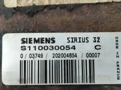 Автозапчасти б/у блок управления двигателем за renault scenic (ja..) k4m701 ссылки oem iam s110030054c  7700110471