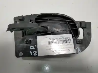 Second-hand car spare part interior right front handle for peugeot 206 berlina xt oem iam references 9632918877  9623698077