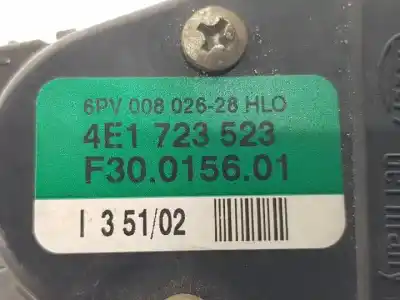Автозапчасти б/у педальный потенциометр за audi a8 (4e2) bfm ссылки oem iam 4e1723523  6pv00802628