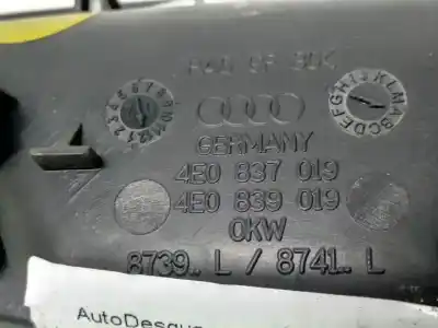 Автозапчастина б/у ліва задня внутрішня ручка для audi a8 (4e2) bfm посилання на oem iam 4e0837019  