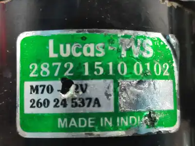 Pezzo di ricambio per auto di seconda mano motorino di avviamento per tata indica (1998) 475si48 riferimenti oem iam 287215100102 26024537a 