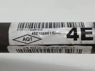 Second-hand car spare part steering column for dacia duster i k9k898 oem iam references 488106861  