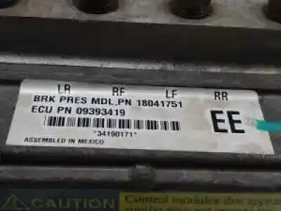 Pezzo di ricambio per auto di seconda mano abs per daewoo tacuma 1.6 g /a16dms riferimenti oem iam 09393419  