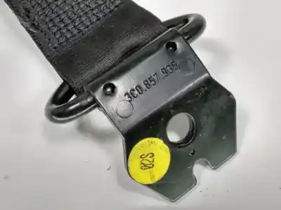 Автозапчастина б/у задній правий ремін безпеки для volkswagen passat variant (3c5) bmp посилання на oem iam 3c9857806g  