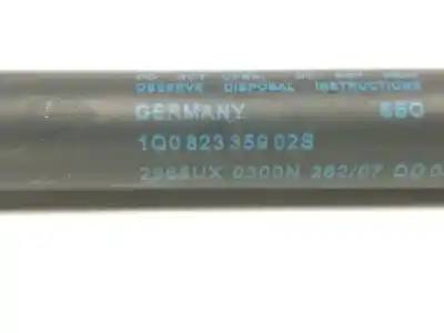 Peça sobressalente para automóvel em segunda mão amortecedor do capô por volkswagen eos (1f7) bmm referências oem iam   