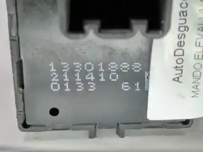 Second-hand car spare part rear left power window switch for opel astra j lim. a16xer oem iam references 13301888  