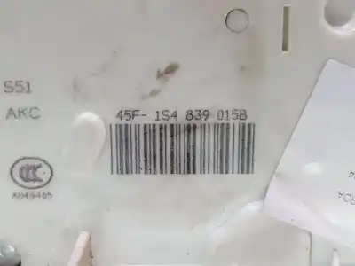 Автозапчасти б/у замок задней левой двери за skoda fabia (5j2) dgp ссылки oem iam 1s4839015b  