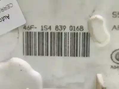 Автозапчастина б/у замок заднього правого дверя для skoda fabia (5j2) dgp посилання на oem iam 1s4839016b  