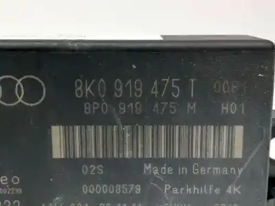 Second-hand car spare part electronic module for audi a4 berlina (b8) cjcb oem iam references 8k0919475  