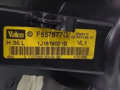 Second-hand car spare part heating fan for audi a3 (8l) g-avu oem iam references 1j1819021b  