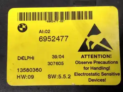 Second-hand car spare part electronic module for bmw 5 (e60) 520 i oem iam references 6952477  