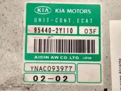 Second-hand car spare part automatic gearbox control unit for kia carnival d/j3 oem iam references 954402y110  