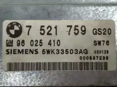 Second-hand car spare part automatic gearbox control unit for bmw x5 (e53) 306s3 oem iam references 5wk33503ag  96025410