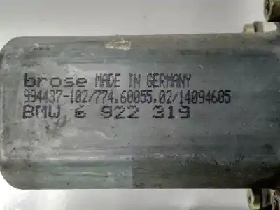 Second-hand car spare part rear left window regulator for bmw 5 (e60) 520 i oem iam references 994437102  