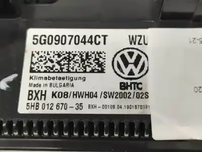 Автозапчасти б/у климат-контроль за volkswagen t-roc (a11, d11) 1.0 tsi ссылки oem iam 5g0907044ct  