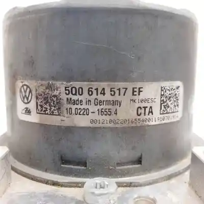 Second-hand car spare part abs for volkswagen t-roc (a11, d11) 1.0 tsi oem iam references 10091703243  5q0614517ef
