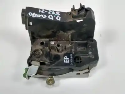 Second-hand car spare part front right door lock for opel combo z13dtj oem iam references 24434883  