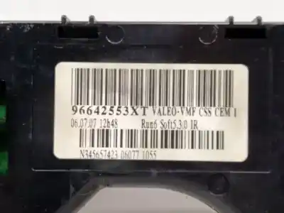 Автозапчасти б/у управление светом за citroen c4 picasso 9hz ссылки oem iam 96642553xt  