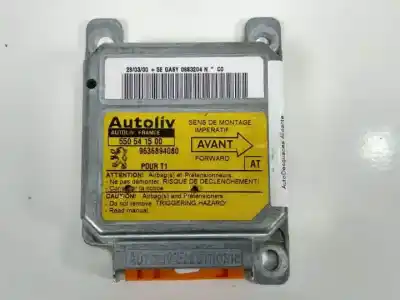 Pezzo di ricambio per auto di seconda mano CENTRALINA AIRBAG per PEUGEOT 206 BERLINA  Riferimenti OEM IAM 550541500  
