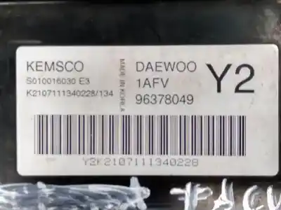 Second-hand car spare part ecu engine control for daewoo tacuma 1.6 g /a16dms oem iam references s010016030  