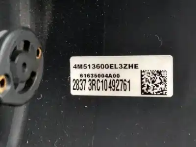 Second-hand car spare part steering wheel for ford focus lim. (cb4) aode oem iam references 4m513600el  