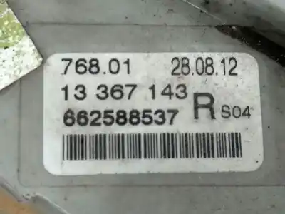 Second-hand car spare part front right headlight for opel astra j lim. a17dts oem iam references 13367143  