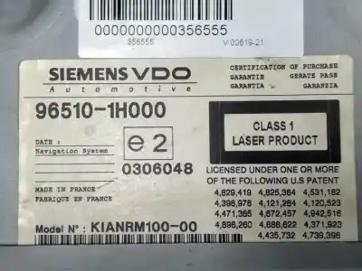 Автозапчастина б/у аудіо система / радіо cd для kia cee´d d4fb-ul посилання на oem iam 965101h000  