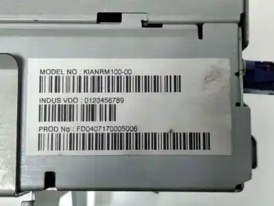 Автозапчастина б/у аудіо система / радіо cd для kia cee´d d4fb-ul посилання на oem iam 965101h000  
